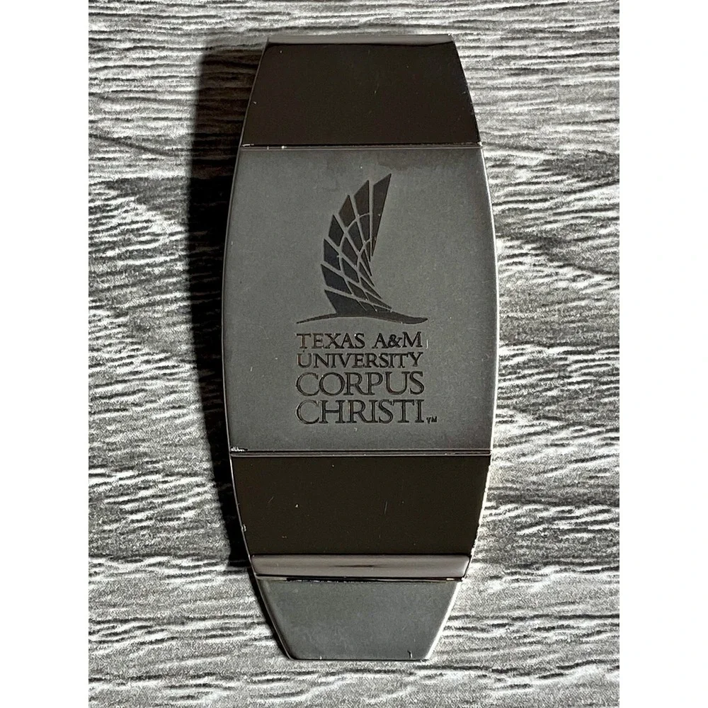 Texas A&M University Corpus Christi Set: Card Holder, Pens, Keychain, Money Clip